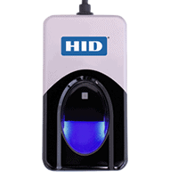 HID DigitalPersona 4500 - Lettore ottico di impronte digitali con motore biometrico FingerJetTM, SDK, USB, supporta Windows, Linux e Android