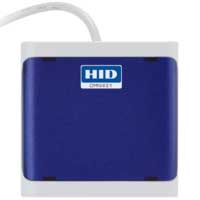 HID OMNIKEY 5022U - Lettore di smart card contactless ad alta frequenza soluzione ideale per servizi finanziari, sanità e CIE
