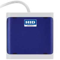 HID OMNIKEY 5022U - Lettore di smart card contactless ad alta frequenza soluzione ideale per servizi finanziari, sanità e CIE