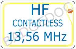 HF CONTACTLESS CARD AD ALTA FREQUENZA A 13,56 Mhz - RFID (Radio Frequency IDentifier)