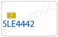 SEL4442 Contact chip memory card 256 Byte
