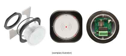 TWN4 PALON COMPACT PANEL LIGHT - LETTORE SCRITTORE RFID CON SUPPORTO LF, HF E NFC PER MONTAGGIO A PANNELLO, RS-485, Wiegand